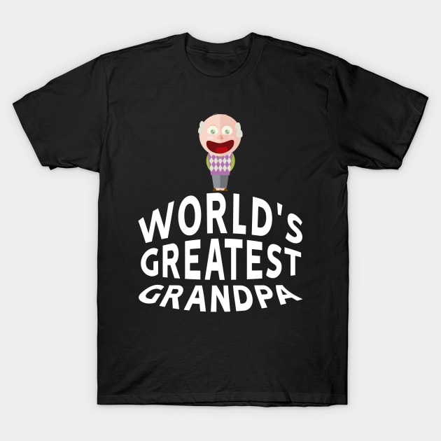 World's Greatest Grandpa T-Shirt by PrimalWarfare